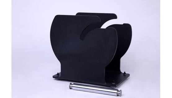 Roll stand for PVC/TPE/Silicone Strip, Black
Size: 30 x 19,5 x 30 cm